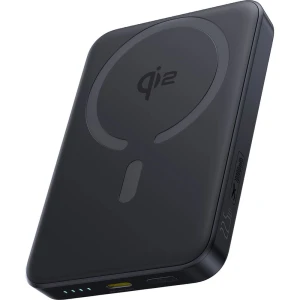 Powerbank indukcyjny Baseus EnerFill FM12 do MagSafe, Qi2 15W, USB-C 22.5W, 10 000mAh + kabel USB-C, czarny