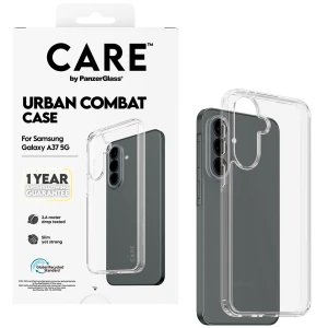 Etui PanzerGlass CARE Flagship Urban Combat do Galaxy A37 5G, przezroczyste