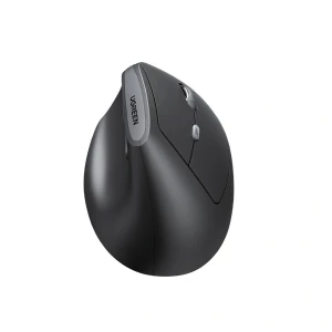 Ergonomiczna mysz bezprzewodowa, Ugreen M371, Bluetooth / 2.4 GHz USB, czarna