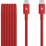 Kabel Apple Beats Woven Cable USB-C do USB-C, PD 60W, 1,5 m, czerwony
