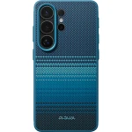 Etui aramidowe Pitaka Cairn Case do MagSafe, do Galaxy S26 Ultra, niebiesko-czarne
