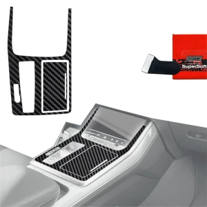 Folia do wnętrza Audi Q8 (2019-2024) Grizz Protector 2w1 Karbonowa Połyskująca