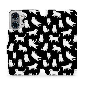 Etui z klapką do Xiaomi POCO X8 Pro Max, Mobiwear Book, kotki luna