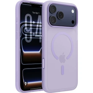 Etui Belkin SheerForce Grip (CC) do MagSafe do iPhone 17 Pro Max, fioletowe