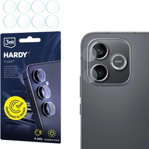 4x Szkło hybrydowe na soczewki aparatu, 3mk Hardy Fusion Lens Protection do Honor 600 Lite 5G