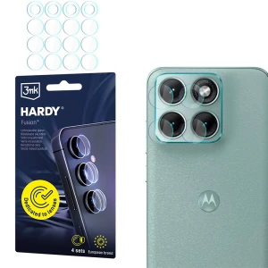 4x Szkło hybrydowe na soczewki aparatu, 3mk Hardy Fusion Lens Protection do Motorola Edge 70 Fusion