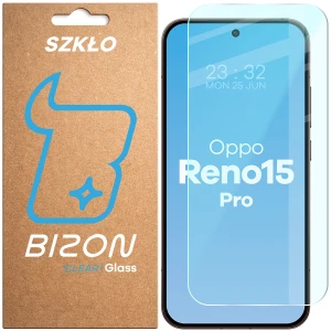 Szkło hartowane Bizon Glass Clear do Oppo Reno 15 Pro