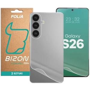 Folia hydrożelowa na tył i przód Bizon Film Hydrogel Pack do Galaxy S26