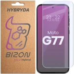 Elastyczne szkło hybrydowe Bizon Hybrid Mule do Motorola Moto G77 5G