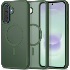 Etui Tech-Protect MagMat MagSafe do Galaxy A36 / A37 / A56, przydymione-zielone