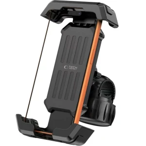 Uchwyt rowerowy/motocyklowy do telefonu na kierownicę Tech-Protect V6, czarny