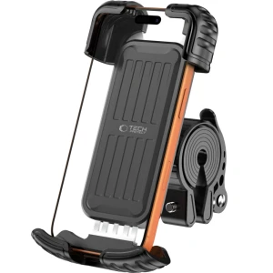Uchwyt rowerowy/motocyklowy do telefonu na kierownicę Tech-Protect V7, czarny