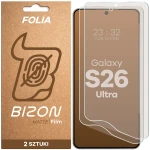 Folia matowa Bizon Film Matte Duo do Galaxy S26 Ultra, 2 sztuki