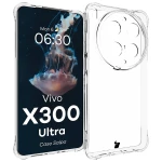 Elastyczne etui Bizon Case Salpa do Vivo X300 Ultra, przezroczyste
