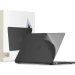 Etui ochronne Tech-Protect Softshell do MacBook Neo 13" A18 Pro 2026, matowe półprzezroczysto-czarne