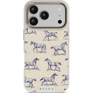 Etui Burga Elite Light MagSafe do iPhone 17 Pro, Derby Race Gold