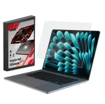 Szkło hybrydowe na ekran Grizz HybridGlass Easy do MacBook Air 15" M5 2026 z ramką aplikacyjną