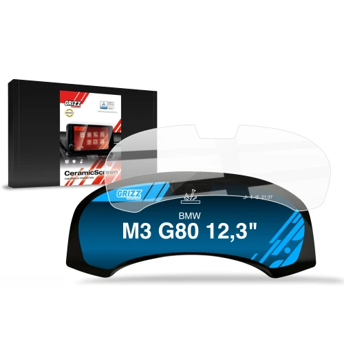 Folia ceramiczna Grizz Protector do BMW M3 G80 Live Cockpit Sensor 12,3" (2019-2023)