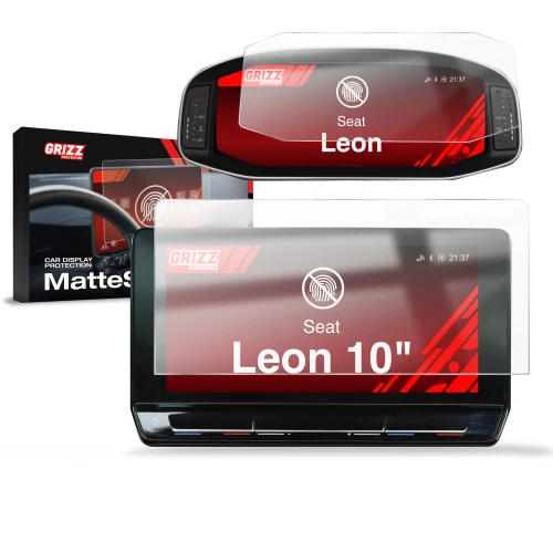 Folia matowa 2w1 Grizz Protector do Seat Leon 10" (2020-2024)