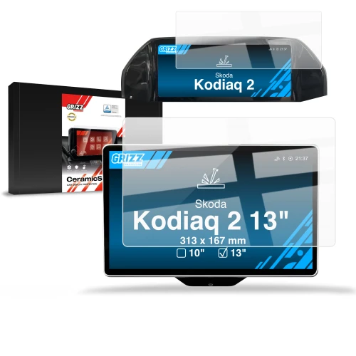 Folia ceramiczna 2w1 Grizz Protector do Skoda Kodiaq 13" (2024-2026)