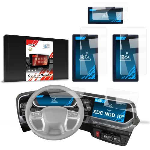 Folia ceramiczna 5w1 Grizz Protector do DAF XDC NGD