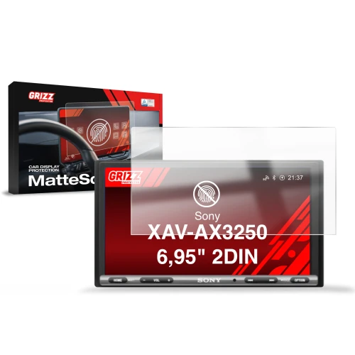 Folia matowa Grizz Protector do Sony XAV-AX3250 6,95" 2DIN
