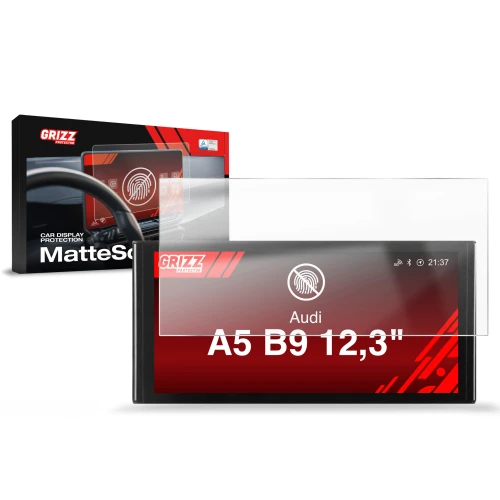Folia matowa Grizz Protector do Audi A5 B9 Android Radio 12,3" (2016-2024)