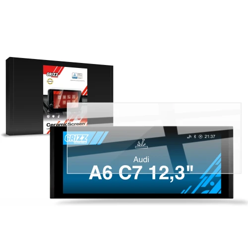 Folia ceramiczna Grizz Protector do Audi A6 C7 Android Radio 12,3" (2012-2018)