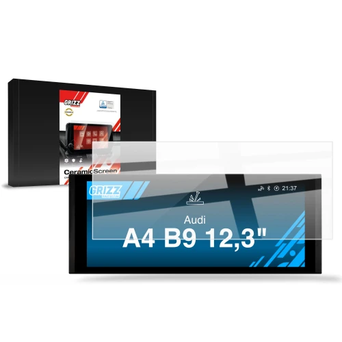 Folia ceramiczna Grizz Protector do Audi A4 B9 Android Radio 12,3" (2016-2024)