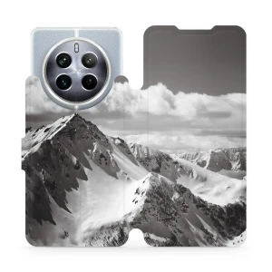 Etui z klapką do Realme 12 5G, Mobiwear Book, górski szczyt