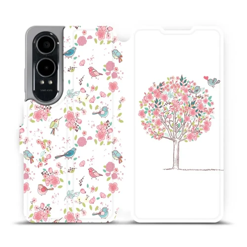 Etui z klapką do OnePlus Nord CE4 Lite 5G, Mobiwear Book, różowy gaj