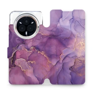 Etui z klapką do Realme 14 Pro Plus 5G, Mobiwear Book, fioletowe