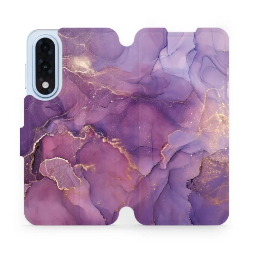 Etui z klapką do OnePlus Nord 5, Mobiwear Book, fioletowe
