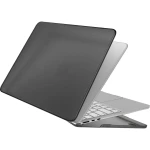Etui ochronne Tech-Protect Softshell do MacBook Air 13.6" M5 / M4 / M3 / M2, matowe półprzezroczysto-czarne
