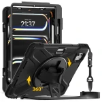 Etui pancerne do iPad Pro 11 M5 2025/ M4 2024, Crong Defender Plus, czarne
