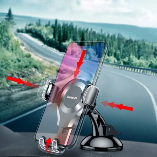BASEUS - Osculum Car Mount Holder - Black 05.jpg