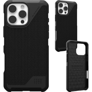 OUTLET: Etui pancerne Urban Armor Gear Metropolis LT Mag do MagSafe do iPhone 16 Pro Max, czarne z kevlarem