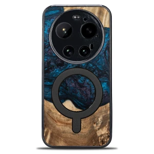 Drewniane etui do Xiaomi 17 Ultra, Bewood Unique Planets Neptun do MagSafe