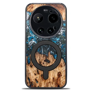 Drewniane etui do Xiaomi 17 Ultra, Bewood Unique Planets Ziemia do MagSafe