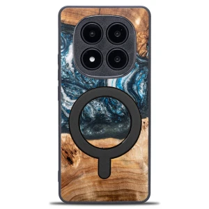 Drewniane etui do Xiaomi Redmi Note 15 Pro 5G, Bewood Unique Planets Ziemia do MagSafe