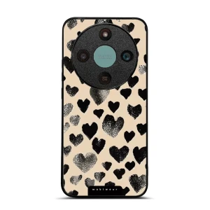 Etui ochronne do Honor Magic8 Lite, Mobiwear Glossy Case, beżowa miłość