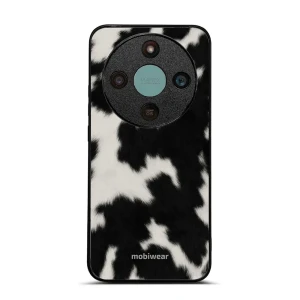 Etui ochronne do Honor Magic8 Lite, Mobiwear Glossy Case, krowie futerko
