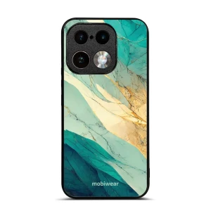 Etui ochronne do Realme 16 Pro 5G, Mobiwear Glossy Case, turkusowy marmur