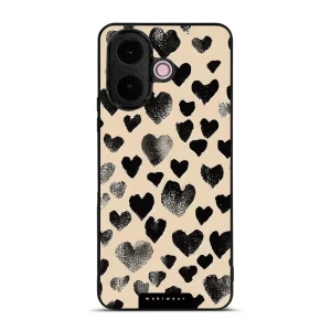 Etui ochronne do Vivo V60 Lite 5G, Mobiwear Glossy Case, beżowa miłość