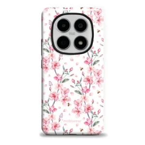 Etui ochronne do Xiaomi POCO M8 5G, Mobiwear Elite Pro, japoński bukiet
