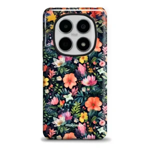 Etui ochronne do Xiaomi POCO M8 5G, Mobiwear Elite Pro, kolorowo-kwieciste