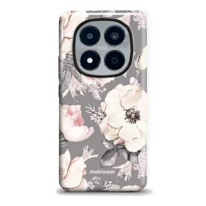 Etui ochronne do Xiaomi POCO M8 Pro 5G, Mobiwear Elite Pro, różowo-kwieciste