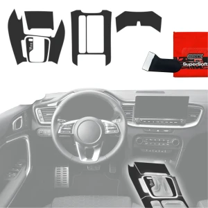 Folia do wnętrza Kia Ceed (2018-2025) Grizz Protector 5w1 Czarna Antyodciskowa