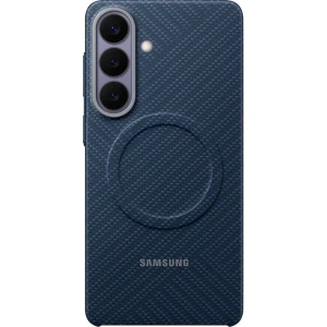 Oryginalne etui Samsung Carbon Magnet Case do MagSafe do Galaxy S26 Plus, granatowe z włóknem węglowym