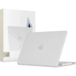 Etui Tech-Protect SmartShell do MacBook Neo 13" A18 Pro 2026, przezroczyste z brokatem